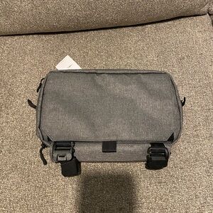 Gray Messenger Bag